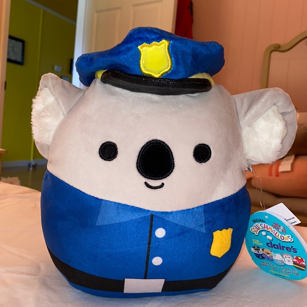 Kirk the koala cop Squishmallow Heroes